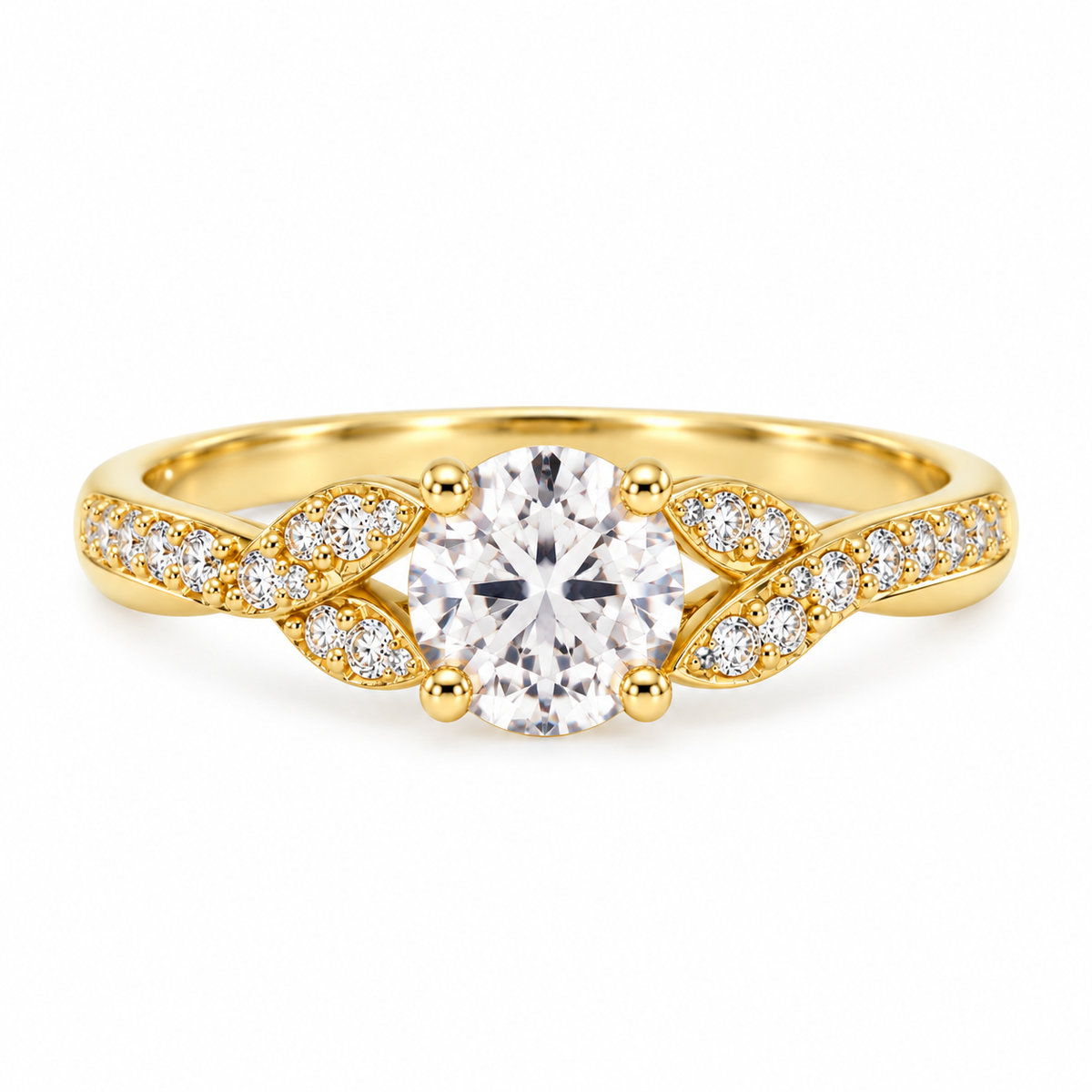 Inel Selene Gold cu Aur
