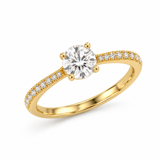 Inel Mirabelle Gold cu Aur