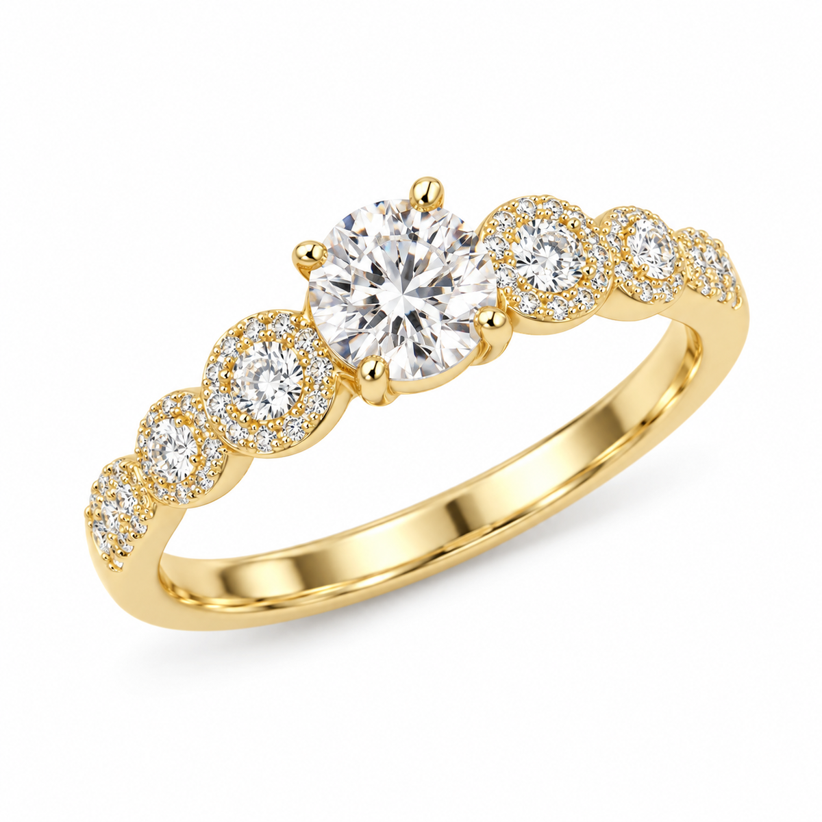 Inel Solenne Gold cu Aur