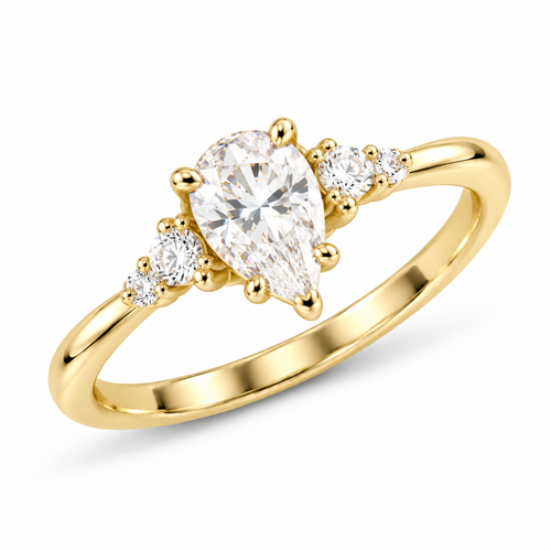 Inel Veloura Gold cu Aur