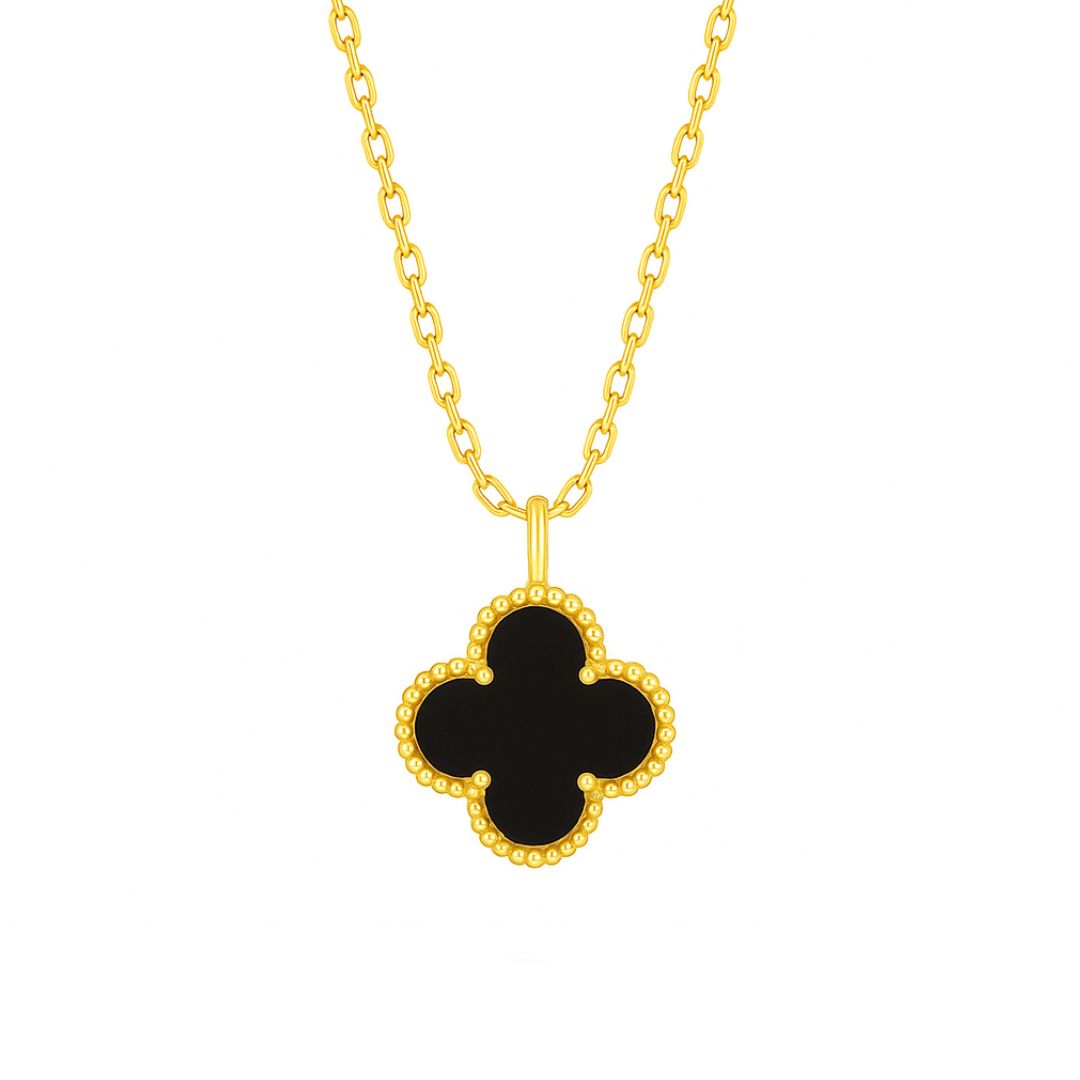 Colier Van Luxy Black Gold