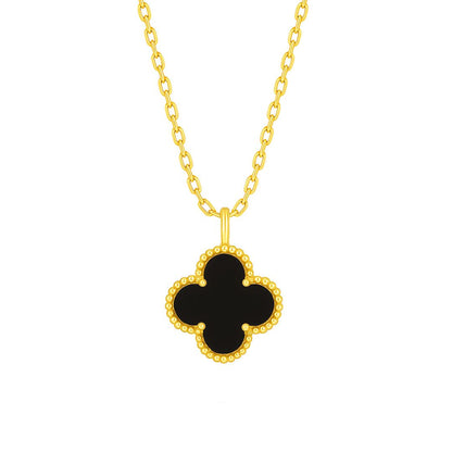Colier Van Luxy Black Gold