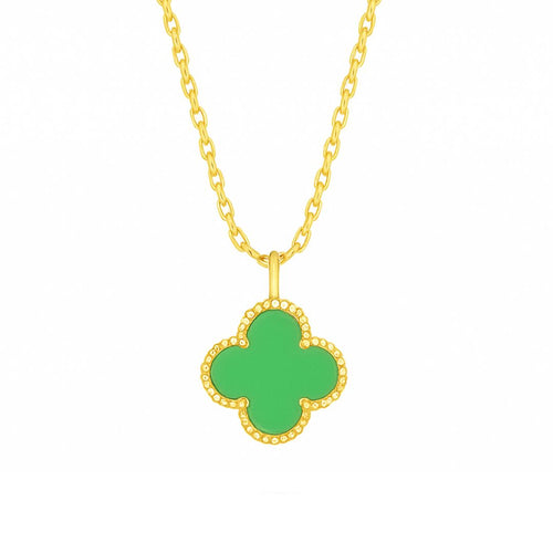 Colier Van Luxy Green Gold