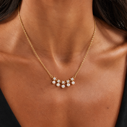 Colier Estelle Placat Cu Aur 18k