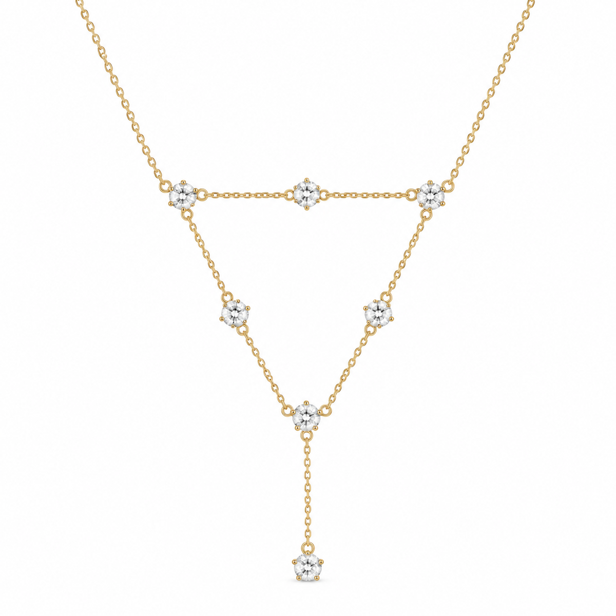 Colier Elodie Placat Cu Aur 18k