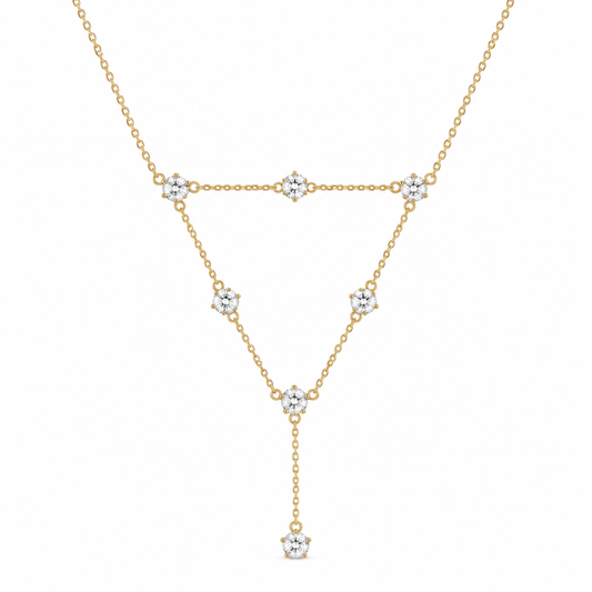 Colier Elodie Placat Cu Aur 18k