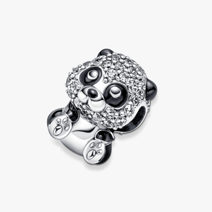 Talisman Pandantiv Panda Cu Argint