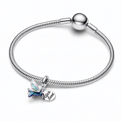 Talisman Pandantiv Pasarea Colibri Cu Argint