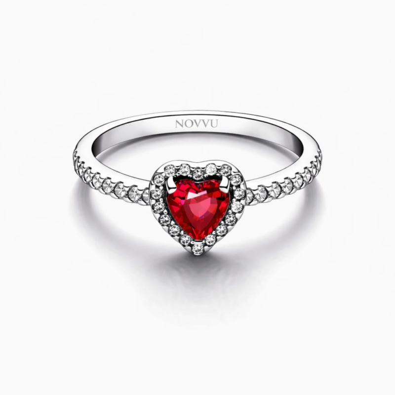 Inel Red Heart