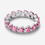Inel Pink Heart