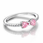 Inel Pink Bow
