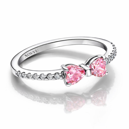 Inel Pink Bow