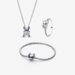 Set bijuterii Inel,Bratara si Colier Stitch