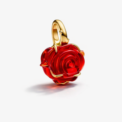 Talisman Pandantiv Trandafir Gold