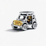 Talisman cu mașină de aventură în două nuanțe