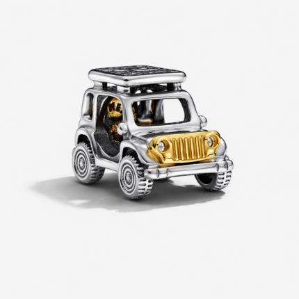 Talisman cu mașină de aventură în două nuanțe