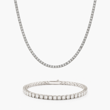 Set Colier+Bratara Tennis 3MM