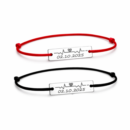 Set 2 Bratari Personalizate Data