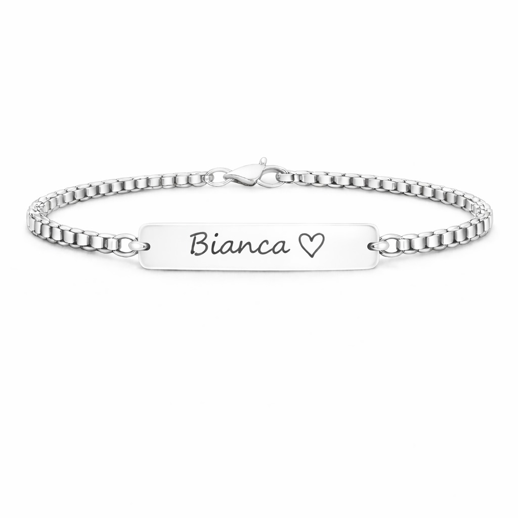 Bratara Personalizata Nume cu Argint