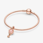 Talisman Pandantiv Balon Rose - imagine 2