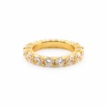 Inel Cristal Placat cu Aur 18k - imagine 2