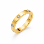 Inel Luxury Placat cu Aur 18k