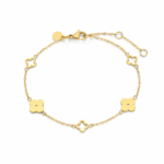 Bratara Snake Placata cu Aur 18k