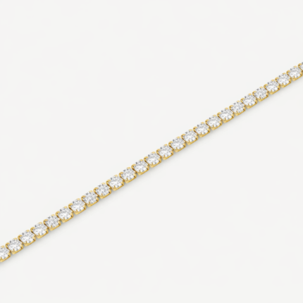 Bratara Snake Placata cu Aur 18k