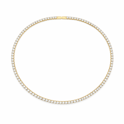 Bratara Tennis Placata cu Aur 18k