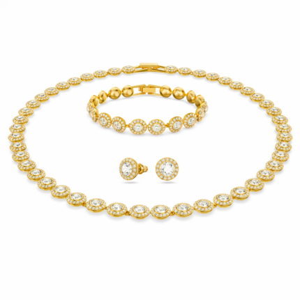 Set Angel Gold Brățară+Colier+Cercei Cadou