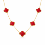 Colier Van Luxy Red Gold