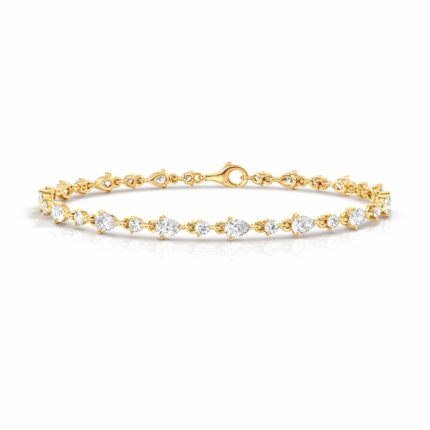 Bratara Love Placata cu Aur 18k