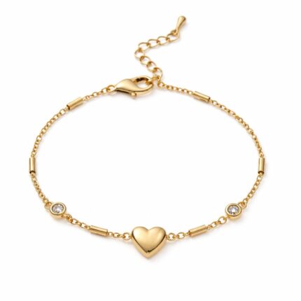 Bratara Love Placata cu Aur 18k