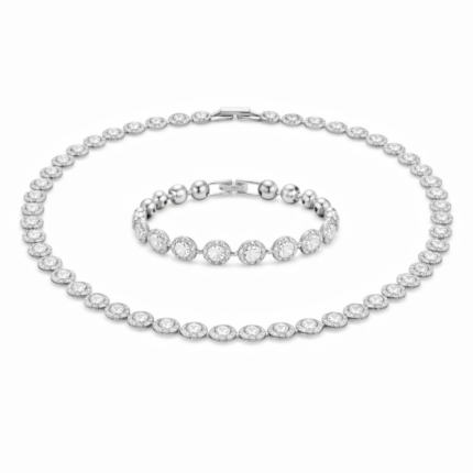 Set Angel Brățară+Colier Cadou Silver