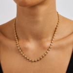 Colier Luxy Placat Cu Aur 18k - imagine 3