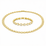 Set Angel Gold Brățară+Colier Cadou