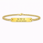 Bratara Personalizata Data cu Aur