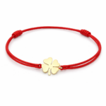 Bratara Trifoi Reglabila cu Aur