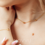 Colier Multi Heart Placat cu Aur 18k - imagine 2