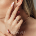 Inel Angel Rose Gold - imagine 3